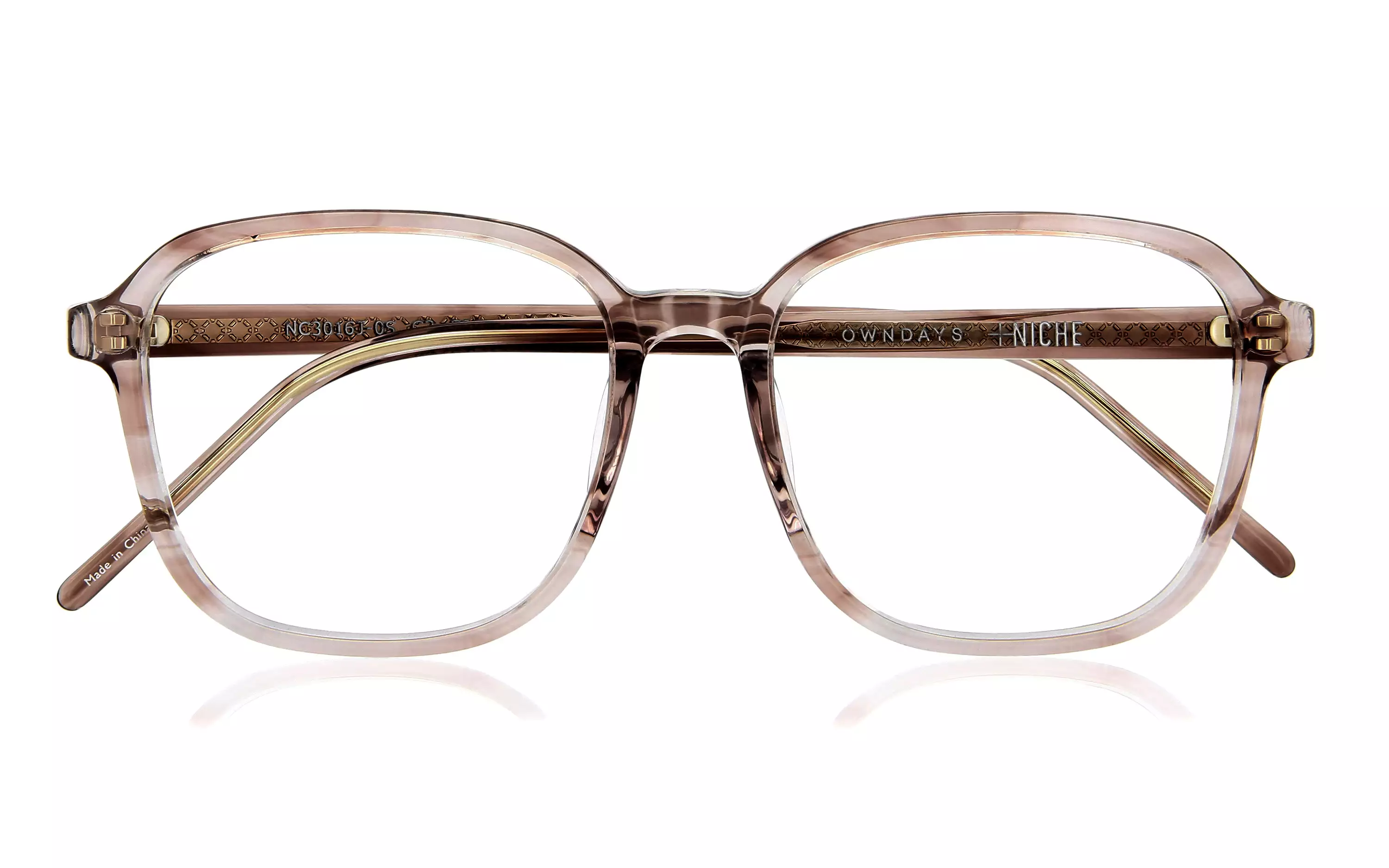 Eyeglasses +NICHE NC3016J-0S  Clear Brown Demi 