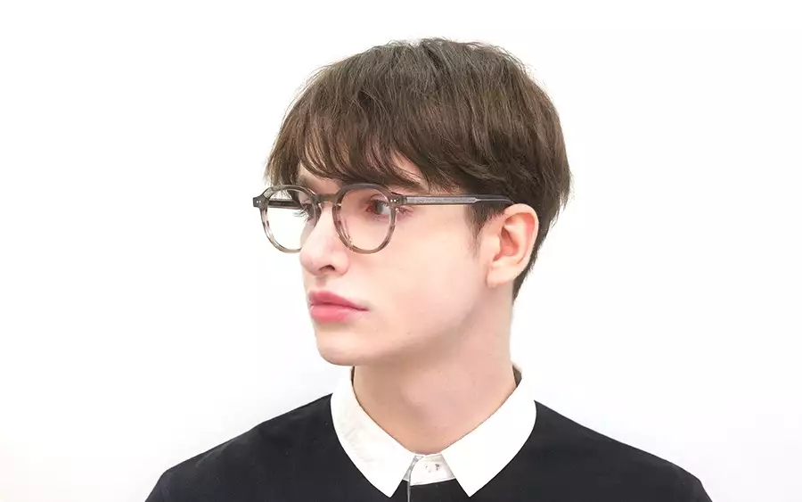 Eyeglasses John Dillinger EUJD208P-3S  グレーマーブル 
