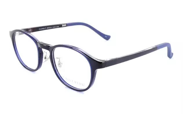 Eyeglasses FUWA CELLU FC2002-T  Navy 