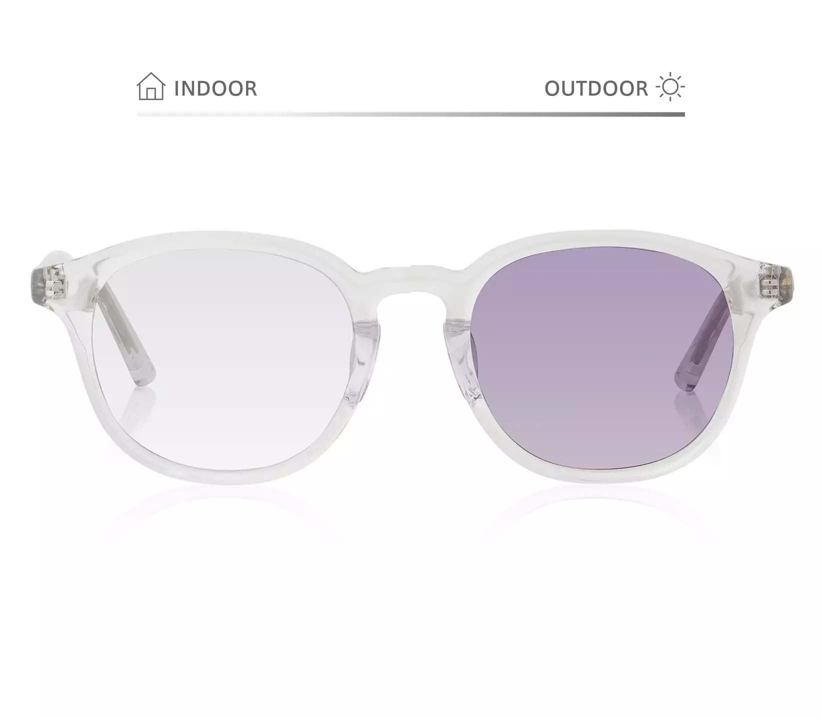 Sunglasses OWNDAYS Live Life LL2001B-5S  Clear 