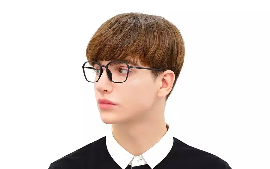 Eyeglasses OWNDAYS | AIR AU8004N-1A  Matte Black 