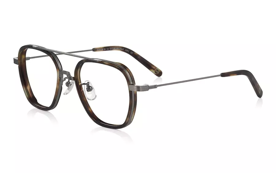 Eyeglasses John Dillinger JD2053B-3A  ブラウンデミ 