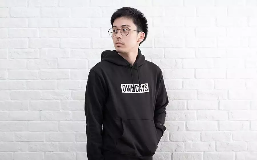 Cloth OWNDAYS OWNDAYS-Parker-BK  ブラック 