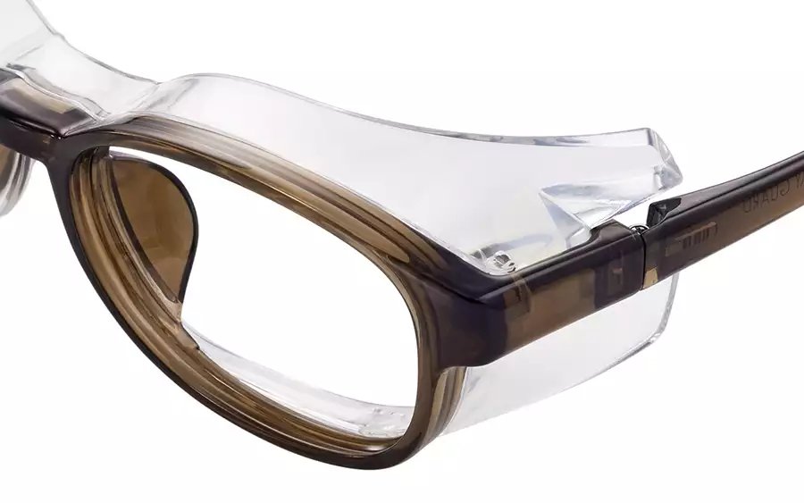 Eyeglasses OWNDAYS 花粉 2WAY GUARD PG2018T-4S  クリアブラウン 