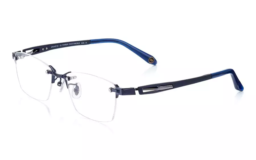 Eyeglasses K.moriyama KM1142T-1S  Navy 