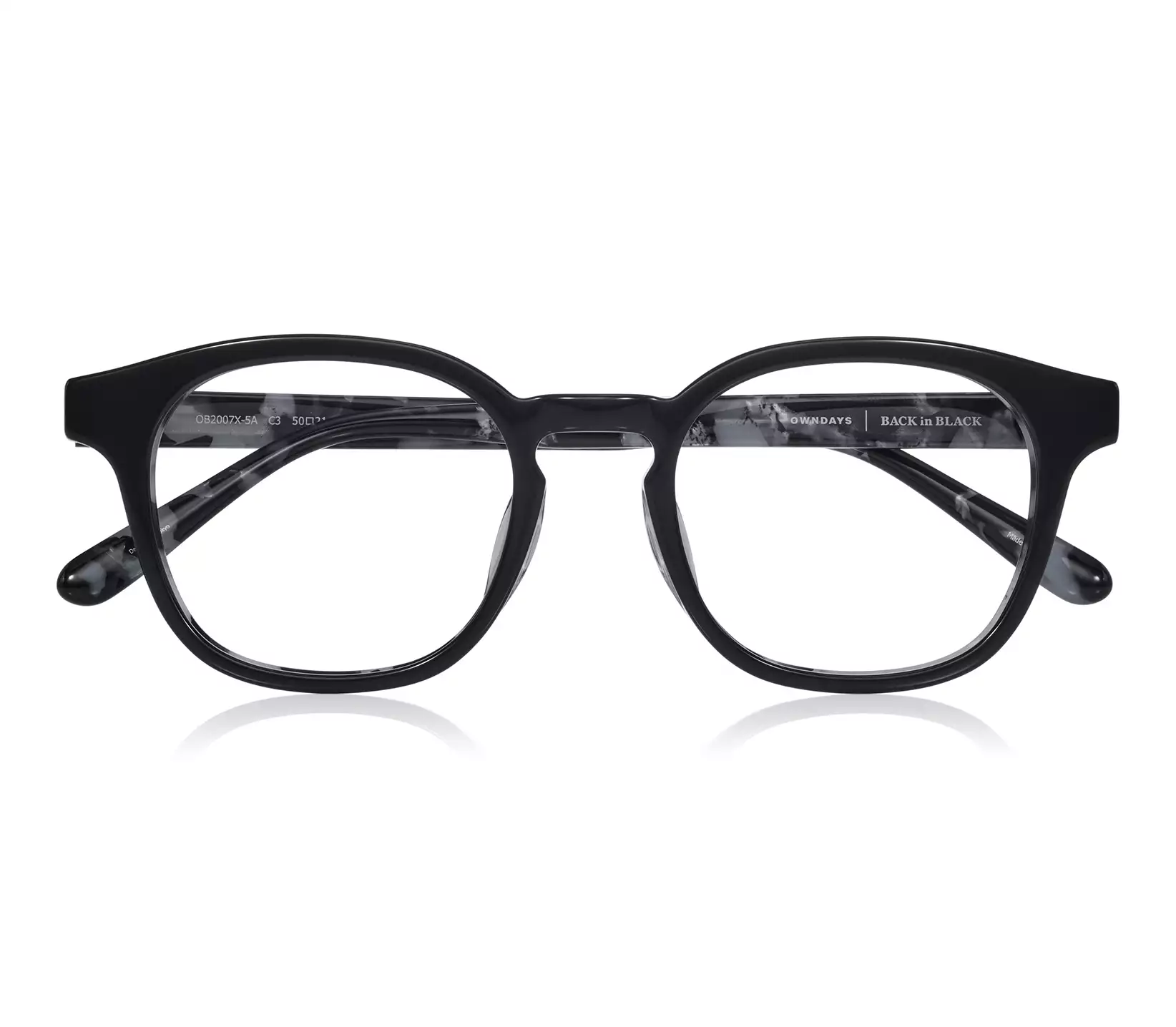 Eyeglasses BACK in BLACK OB2007X-5A  ブラック 