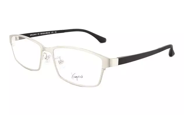 Eyeglasses K.moriyama KM1134-G  シルバー 