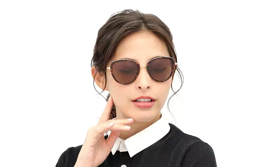 Sunglasses OWNDAYS | SUN EUSUN238N-2A  Brown Demi 