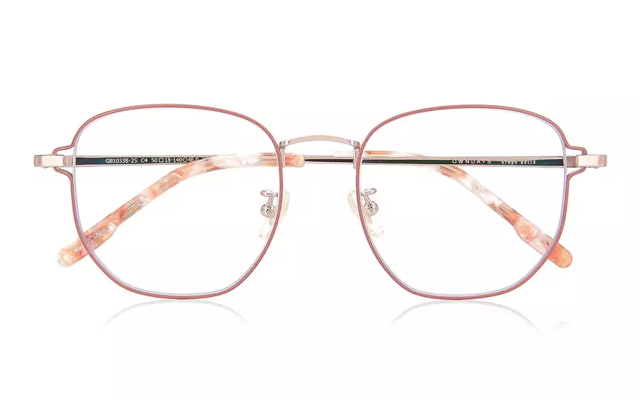 Eyeglasses Graph Belle GB1033B-2S  ワイン 