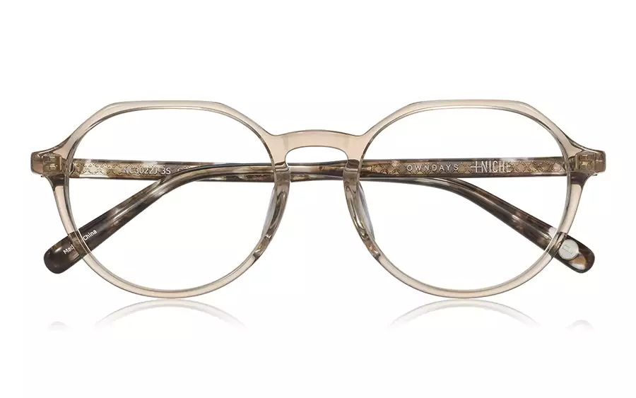 Eyeglasses +NICHE NC3022J-3S  Light Brown 