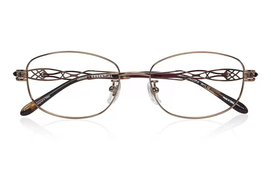 Eyeglasses OWNDAYS | ESSENTIAL AM1019X-4A  Light Brown 