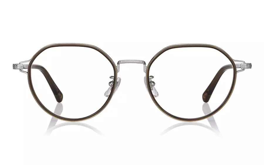 Eyeglasses OWNDAYS × FREAK'S STORE FK1001B-4S  Light Brown 