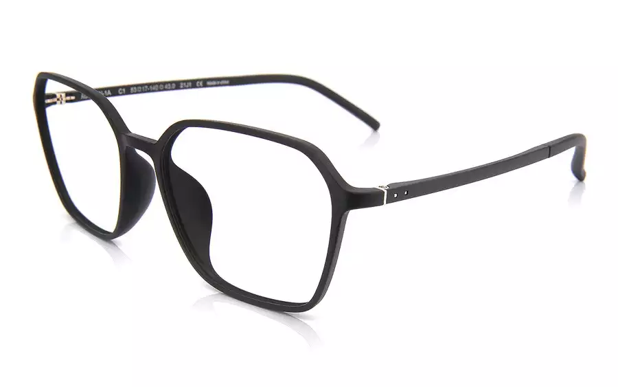 Eyeglasses OWNDAYS | AIR AU8004N-1A  Matte Black 