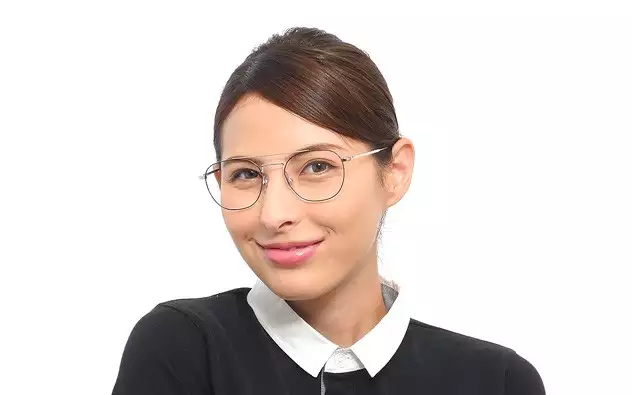 Eyeglasses Graph Belle GB1018G-8A  ブラウンデミ 