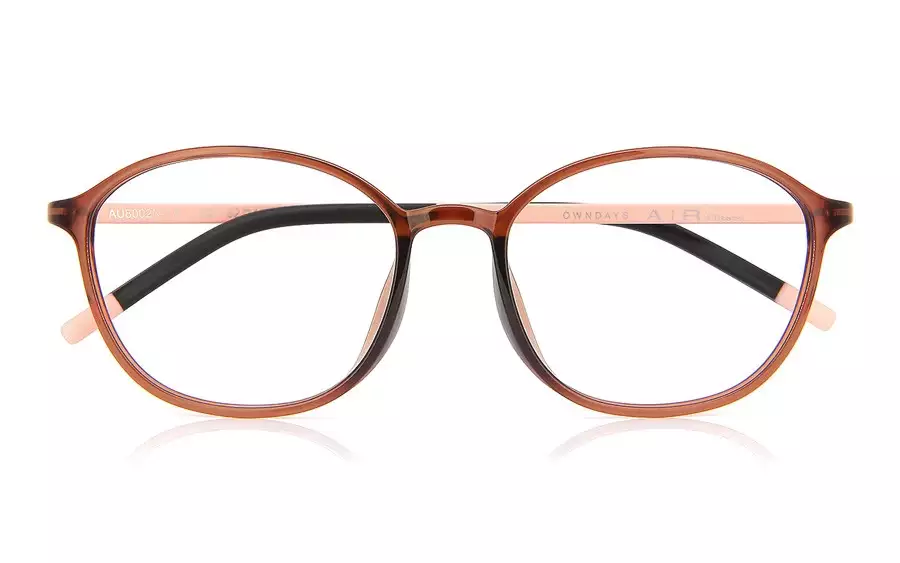 Eyeglasses OWNDAYS | AIR AU8002N-1A  Light Brown 