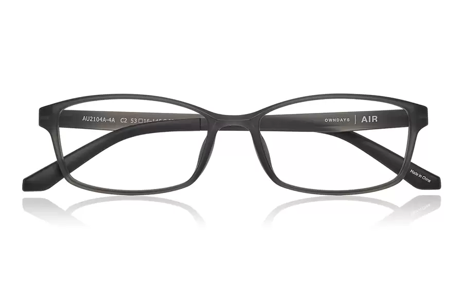 Eyeglasses OWNDAYS | AIR AU2104A-4A  Matte Clear Gray 