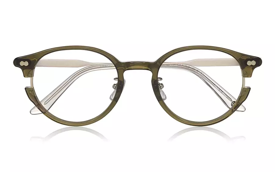 Eyeglasses John Dillinger JD2052B-3A  クリアカーキ 