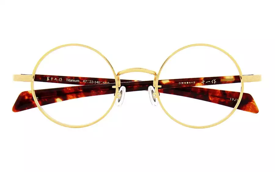 Eyeglasses 千一作 SENICHI19  Gold 