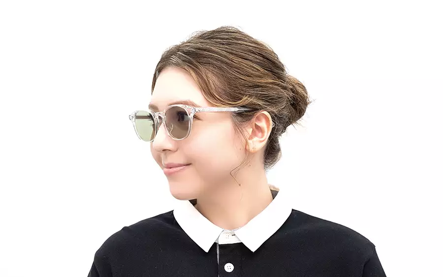 Sunglasses OWNDAYS × FREAK'S STORE FK2001B-4S  Dark Brown 