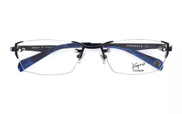 Eyeglasses K.moriyama KM1131-T  Navy 