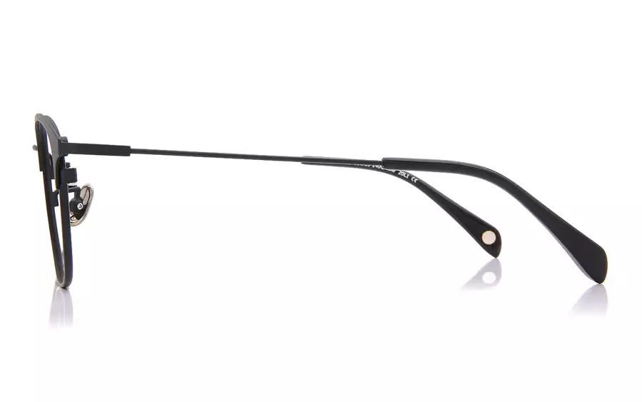 Eyeglasses Memory Metal MM1012B-0A  Black 