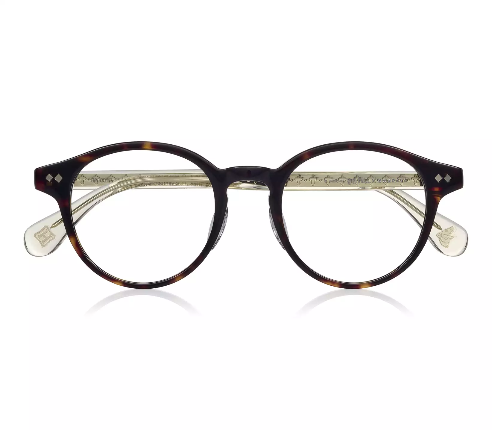 Eyeglasses Harry Potter × OWNDAYS HP2005B-5A  ブラウンデミ 