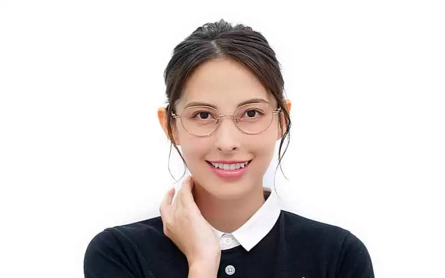 Eyeglasses OWNDAYS | ESSENTIAL AM1018G-4S  ライトピンク 
