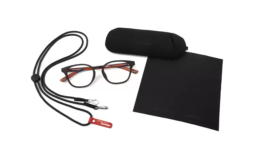 Eyeglasses OWNDAYS × Topologie TP-RG203-4A_15_STRAP  Black 