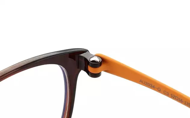 Eyeglasses OWNDAYS | AIR AU2034-Q  Dark Brown 