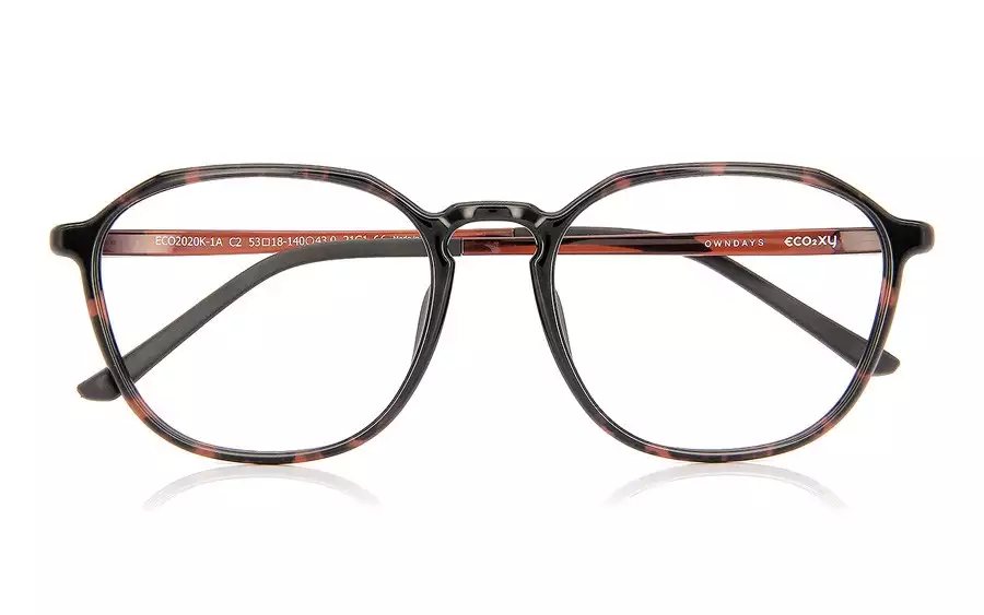 Eyeglasses OWNDAYS | ESSENTIAL ECO2020K-1A  Brown Demi 