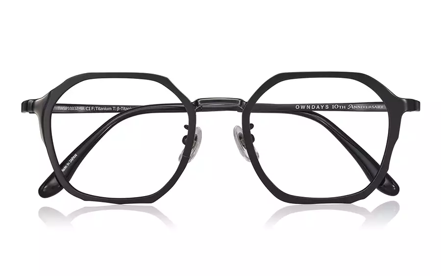 Eyeglasses OWNDAYS | ESSENTIAL TWSP1003Z-4A  Matte Black 