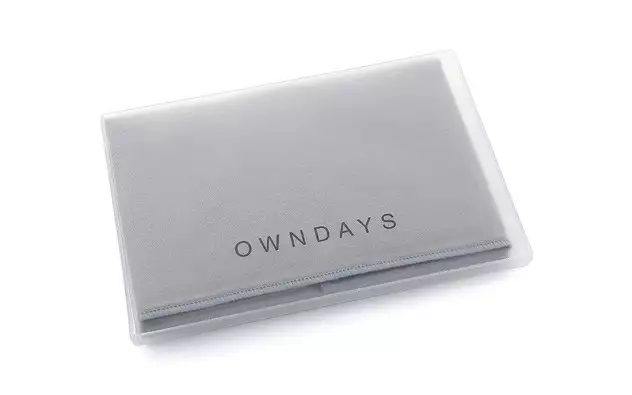 Cleaning cloth OWNDAYS CLOTH001-GY  Gray 