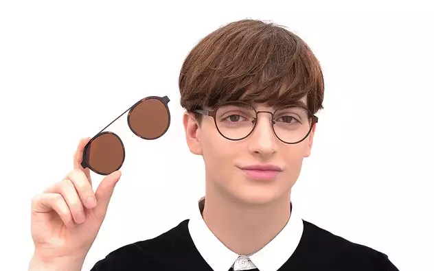 Eyeglasses OWNDAYS | SUN SNP1006N-0S  Matte  Brown 