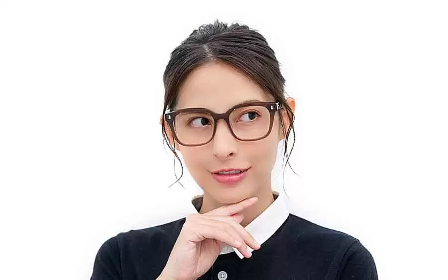 Eyeglasses OWNDAYS | ESSENTIAL IDSP2001X-4S  Brown Demi 