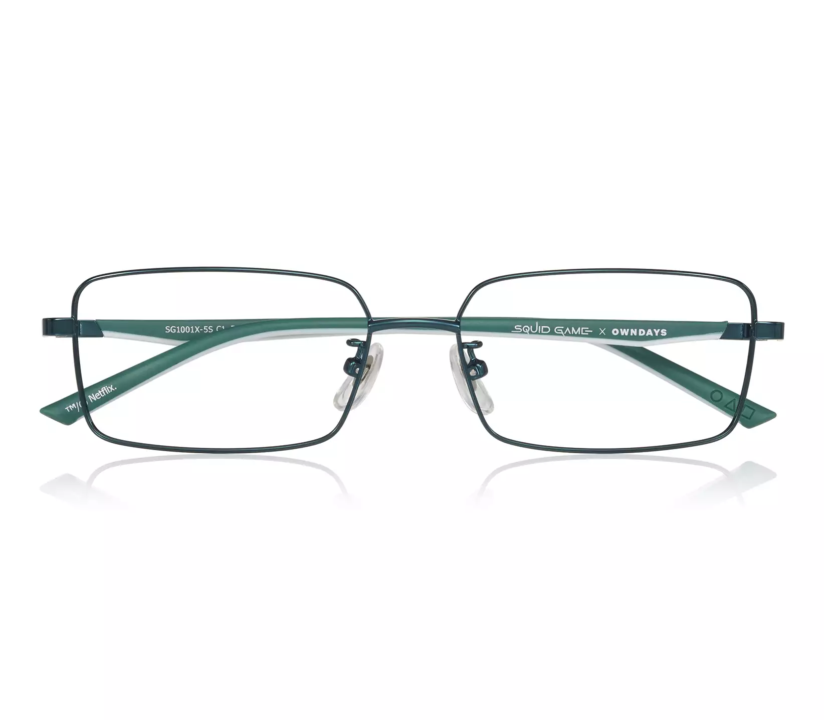 Eyeglasses イカゲーム × OWNDAYS SG1001X-5S  グリーン 