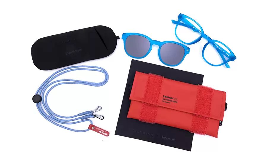 Eyeglasses OWNDAYS × Topologie TP-SNP2001_Bag  Red 