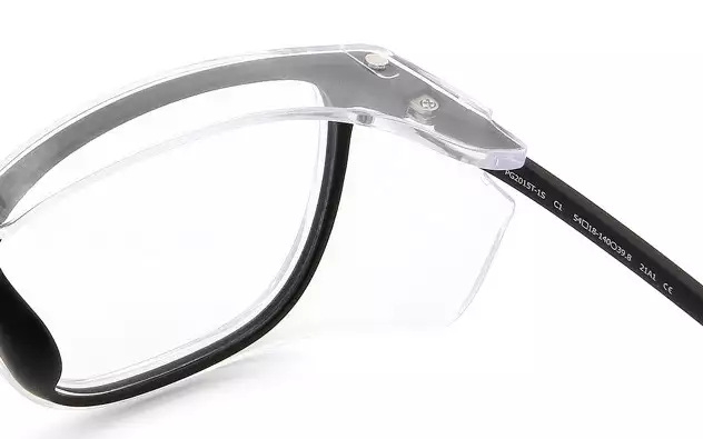 Eyeglasses OWNDAYS 花粉 2WAY GUARD PG2015T-1S  ブラック 