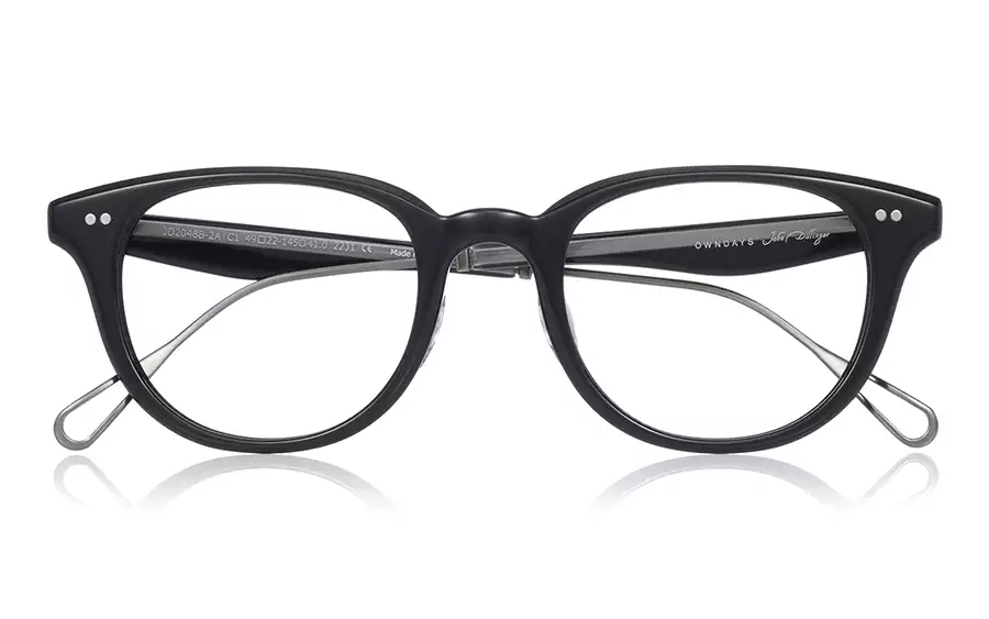 Eyeglasses John Dillinger JD2048B-2A  Black 