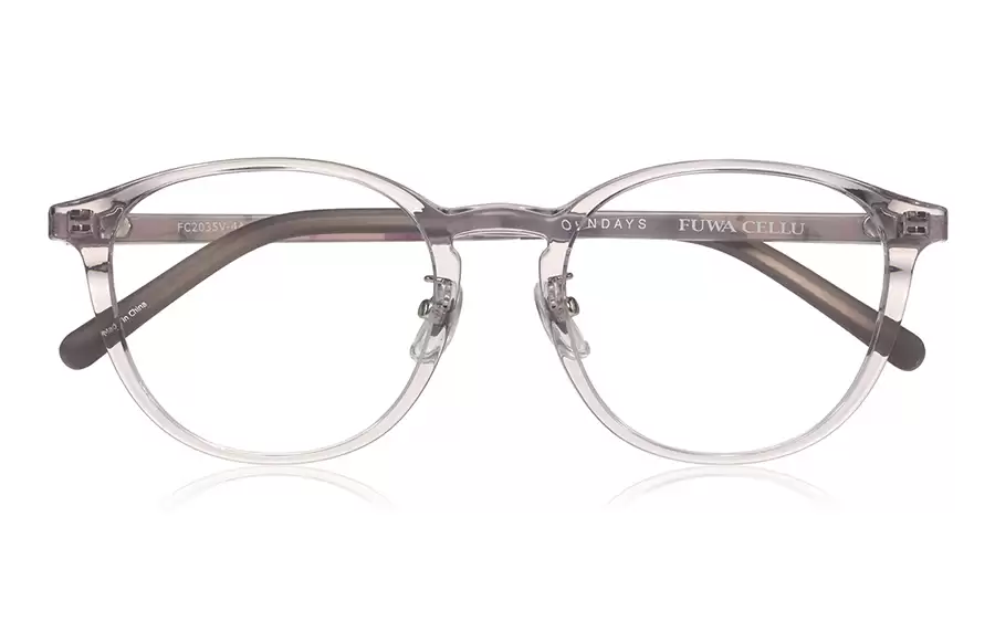 Eyeglasses OWNDAYS | ESSENTIAL FC2035V-4A  クリアピンク 