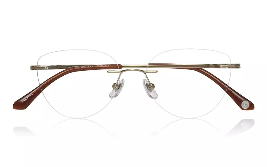 Eyeglasses OWNDAYS | AIR EUAF105T-2A  Gold 