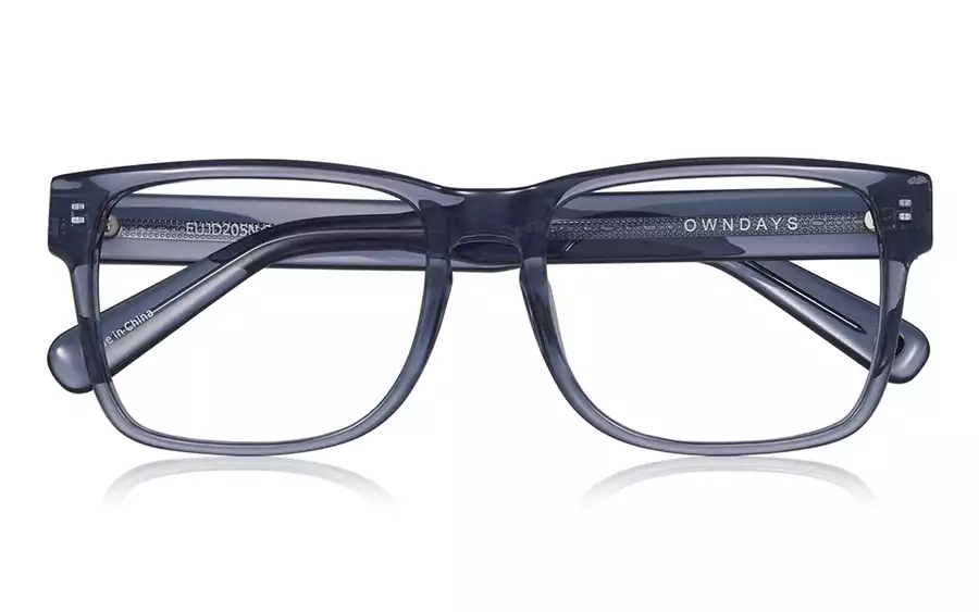 Eyeglasses John Dillinger EUJD205N-2A  Clear Blue 