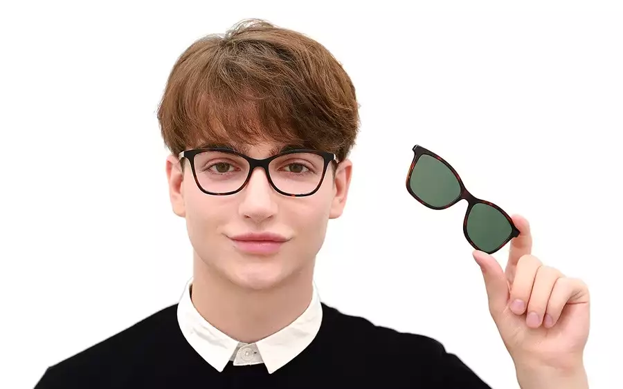 Eyeglasses OWNDAYS | SUN EUSNP204N-1S  Black 