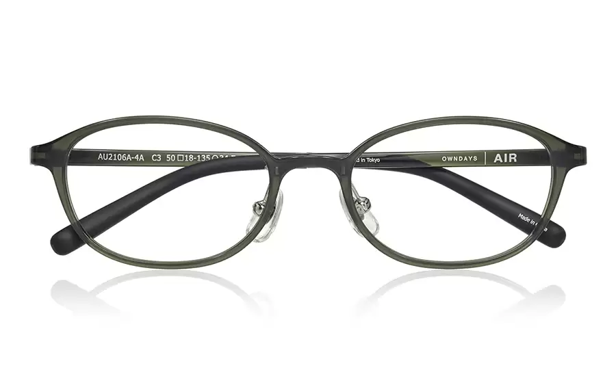 Eyeglasses OWNDAYS | AIR AU2106A-4A  Dark Green 