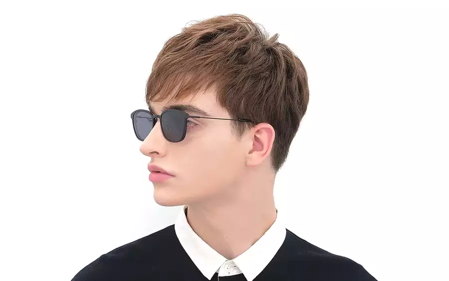 Eyeglasses Memory Metal MM1012B-0A  Matte Black 