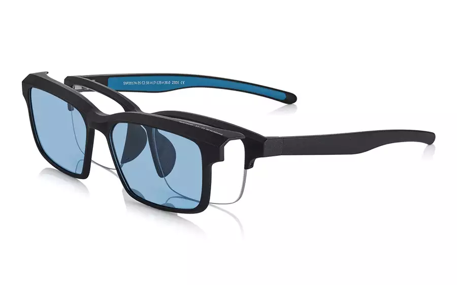 Eyeglasses OWNDAYS | SUN SNP2017A-3S  Matte Black 