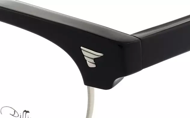 Eyeglasses John Dillinger JD2014-J  Black 