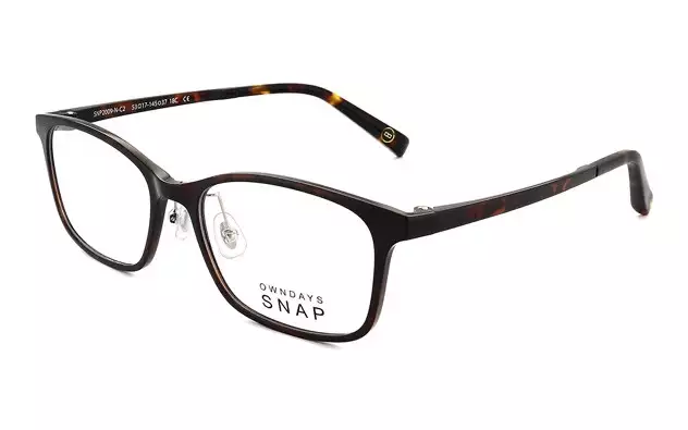 Eyeglasses OWNDAYS | SUN SNP2009-N  ブラウンデミ 