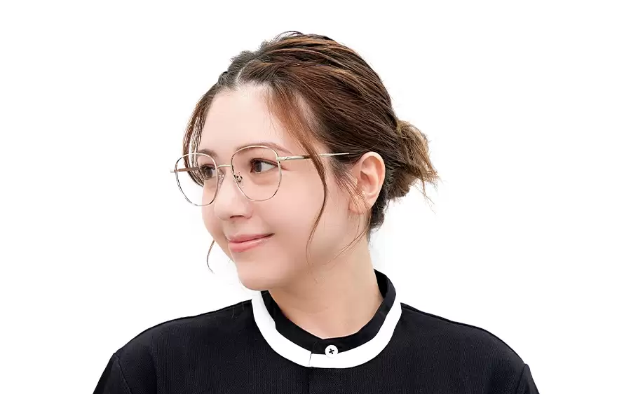 Eyeglasses +NICHE NC3031X-4S  ゴールド 