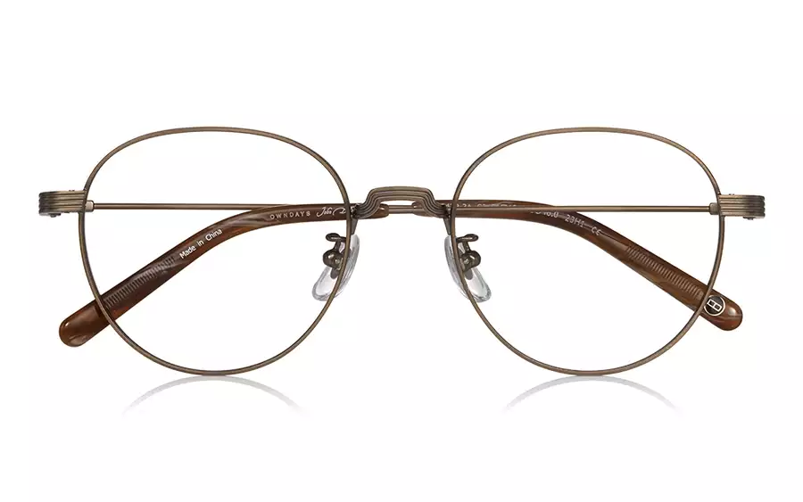Eyeglasses John Dillinger JD1043B-3A  Gold 