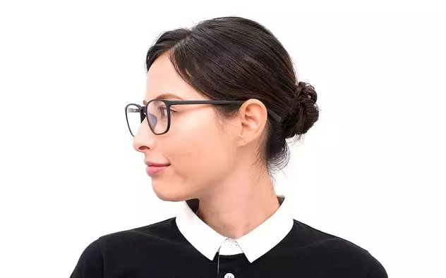 Eyeglasses OWNDAYS 花粉 2WAY GUARD PG2015T-1S  ブラック 